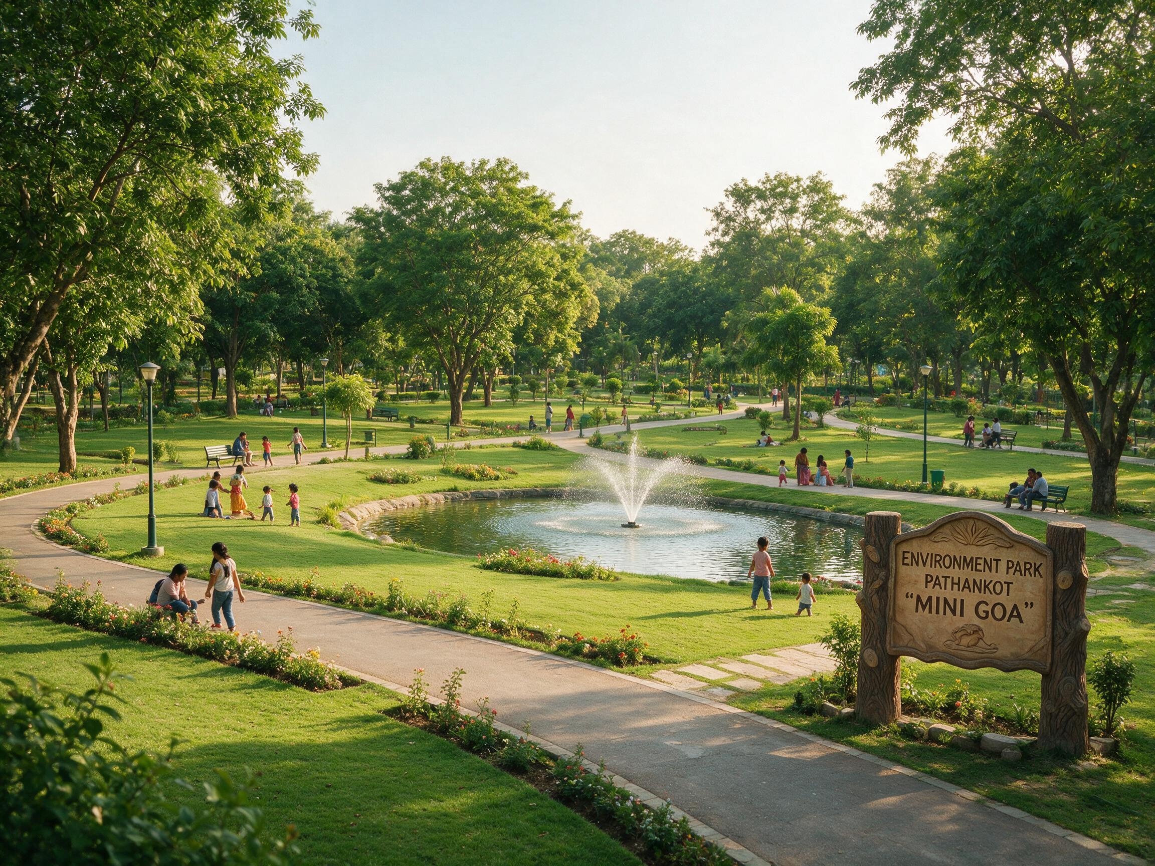 Environment Park Mini Goa Pathankot